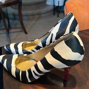 Zebra heels